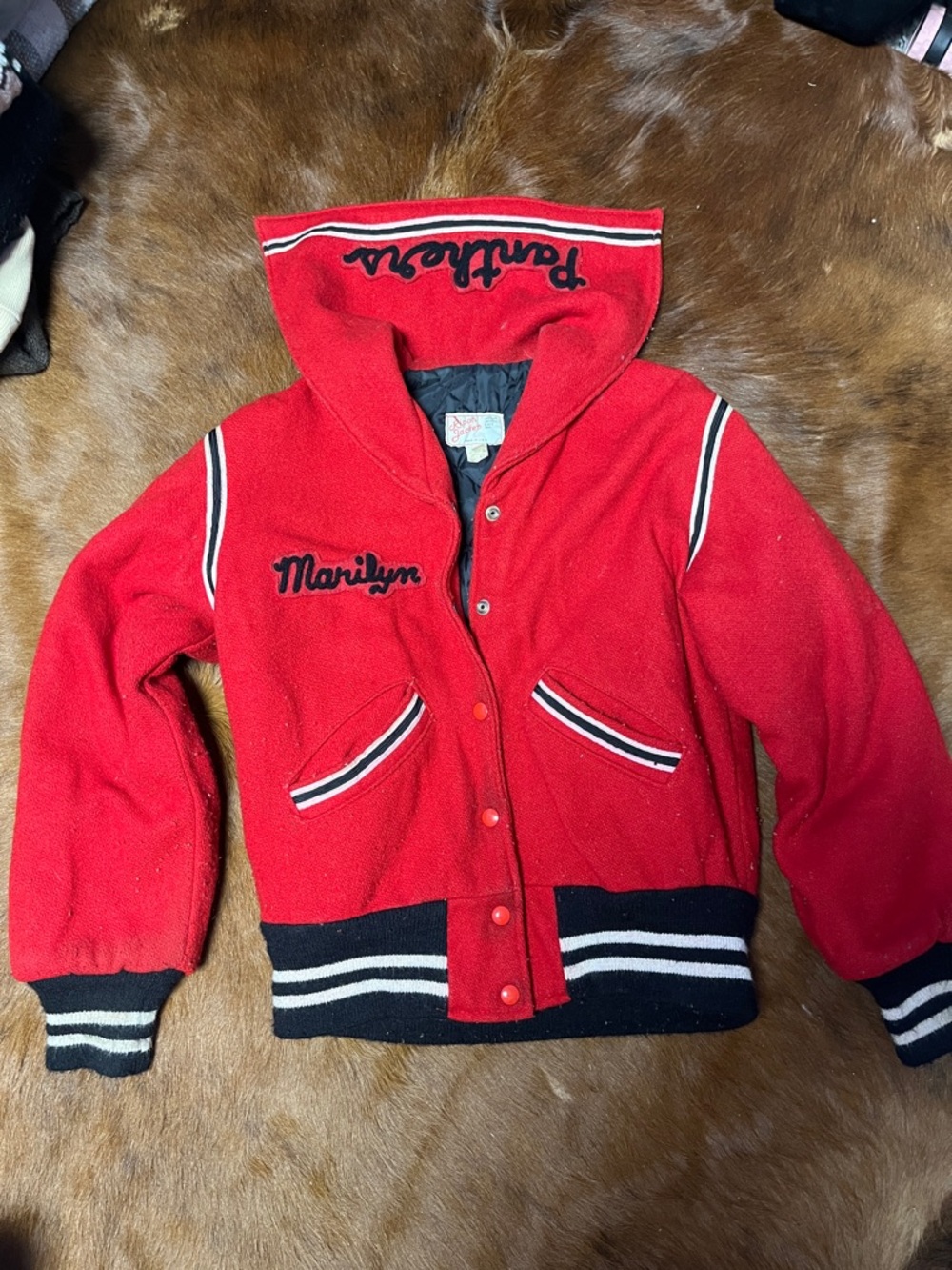 Vintage Ripon Jackets since 1949 Red Varsity Jacket
